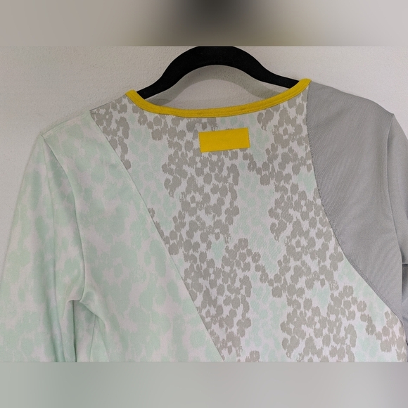 Stella McCartney for adidas Women's coloblock pattern Crew Neck Top Medium Eu40 - Picture 9 of 13